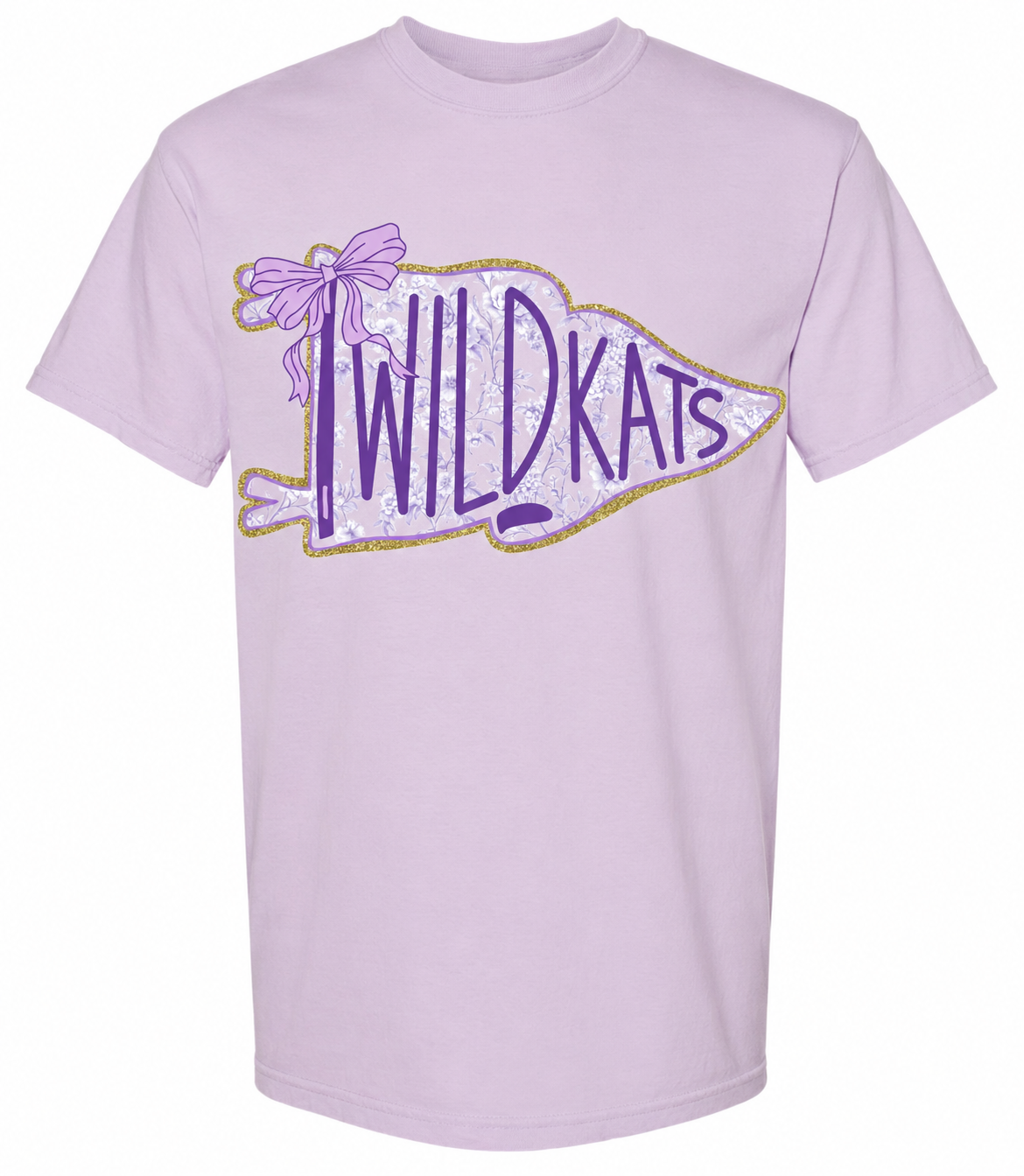 Wildkats pendant floral tee