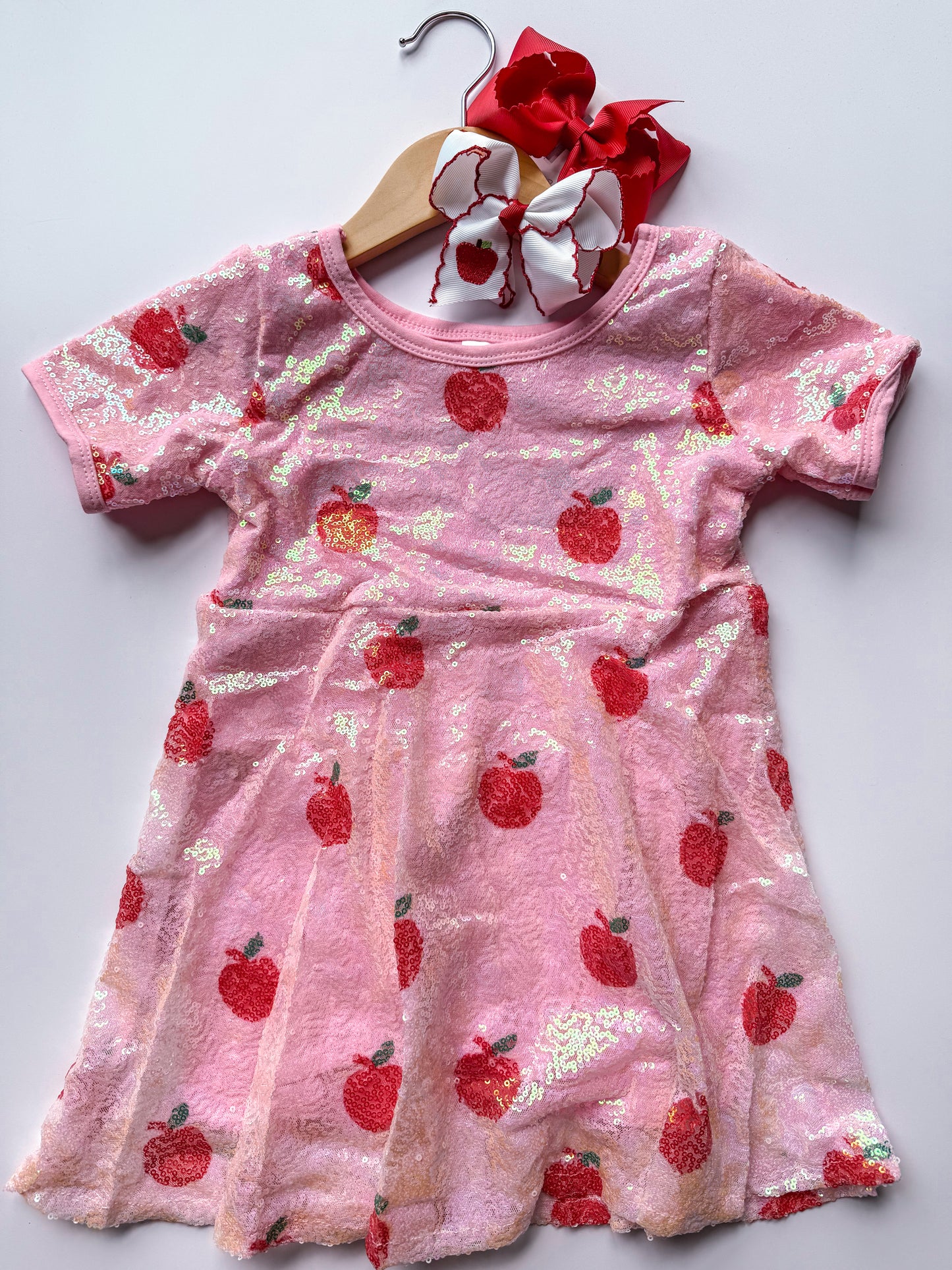 Apple sequins dress