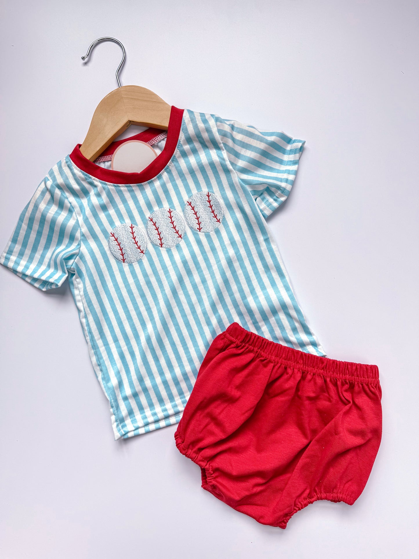 Baseball bloomer set