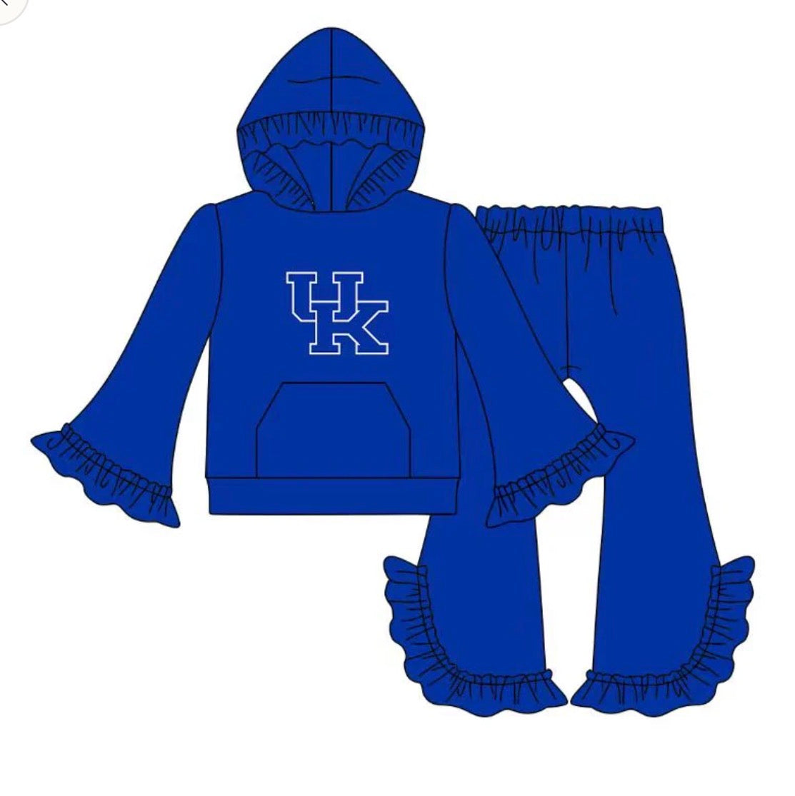 Blue hooded set - PREORDER eta September)