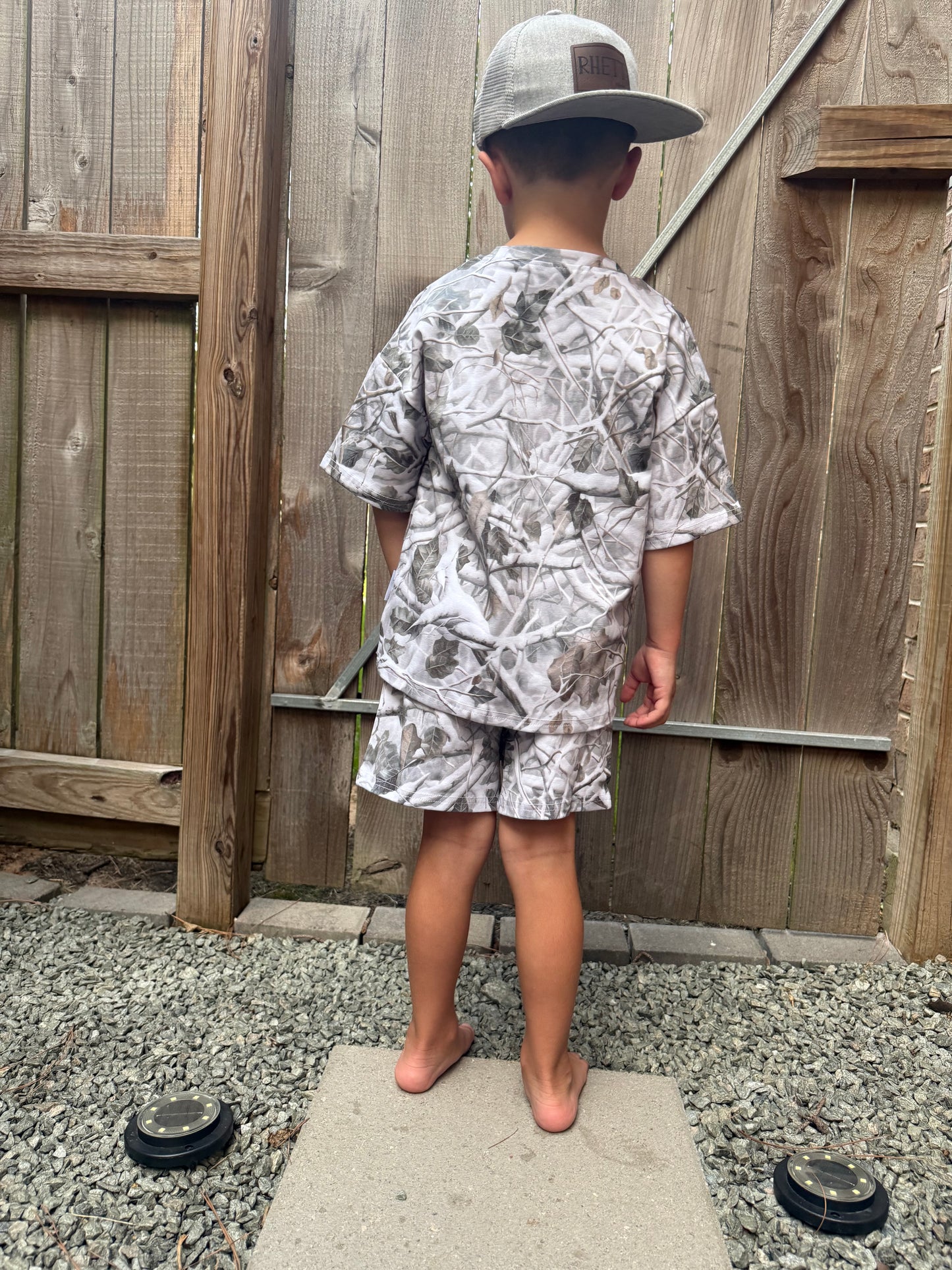 Grey camo set