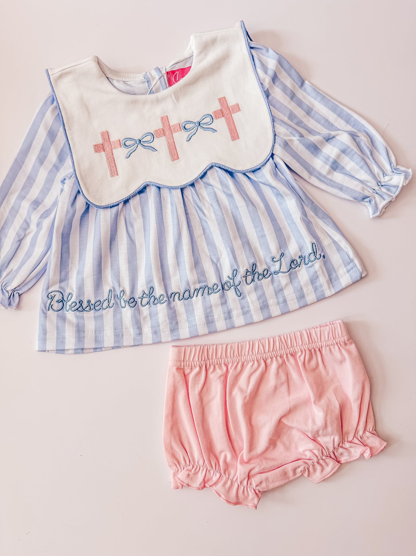 Blessed be the name - bloomer set