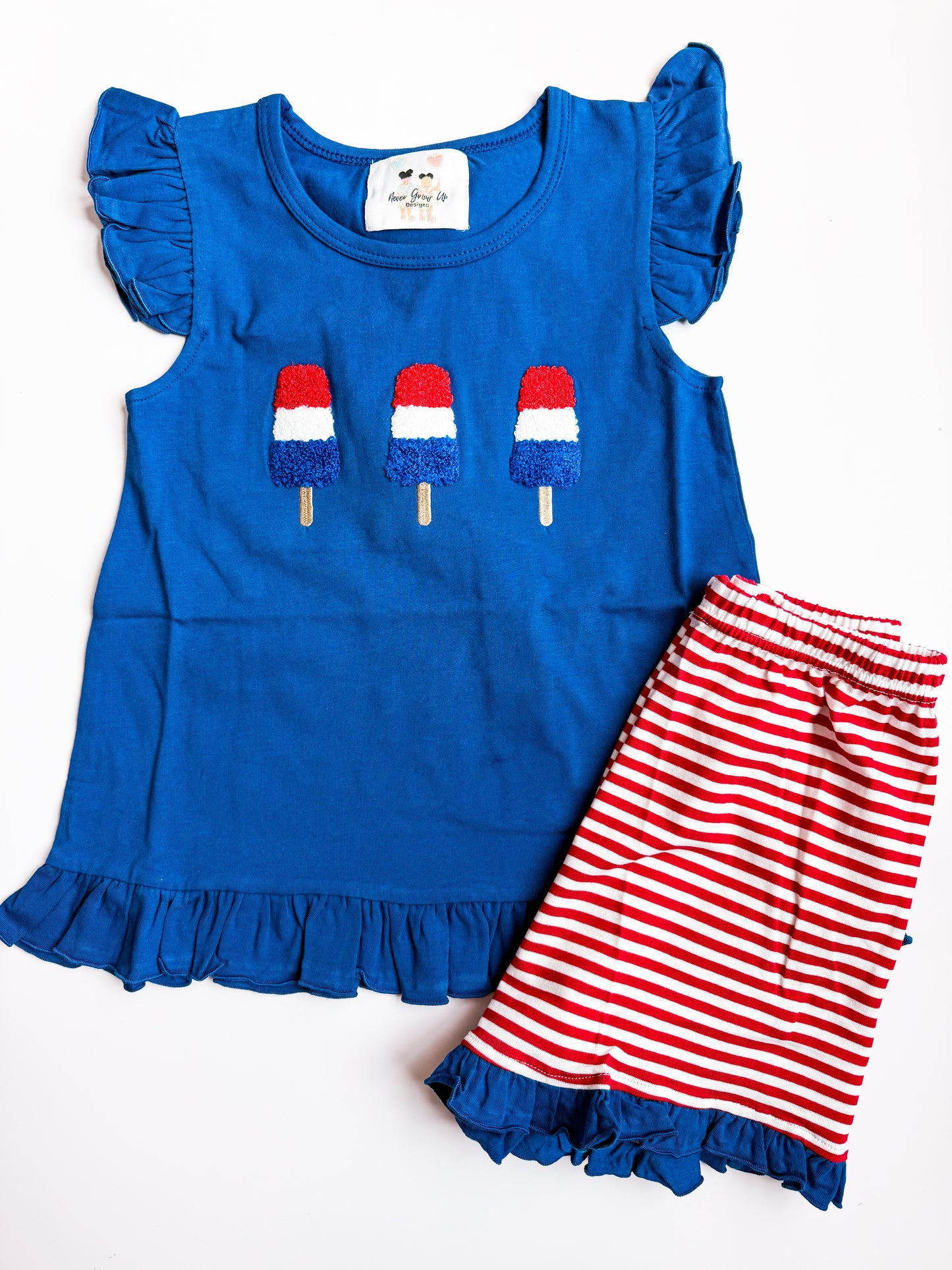 Bomb pop ruffle set (S1)
