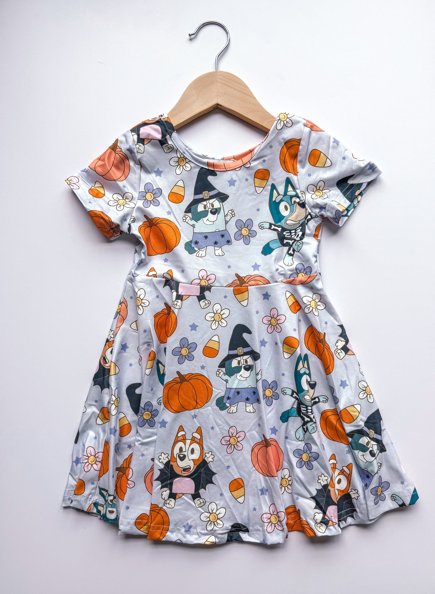 Purple dog dress