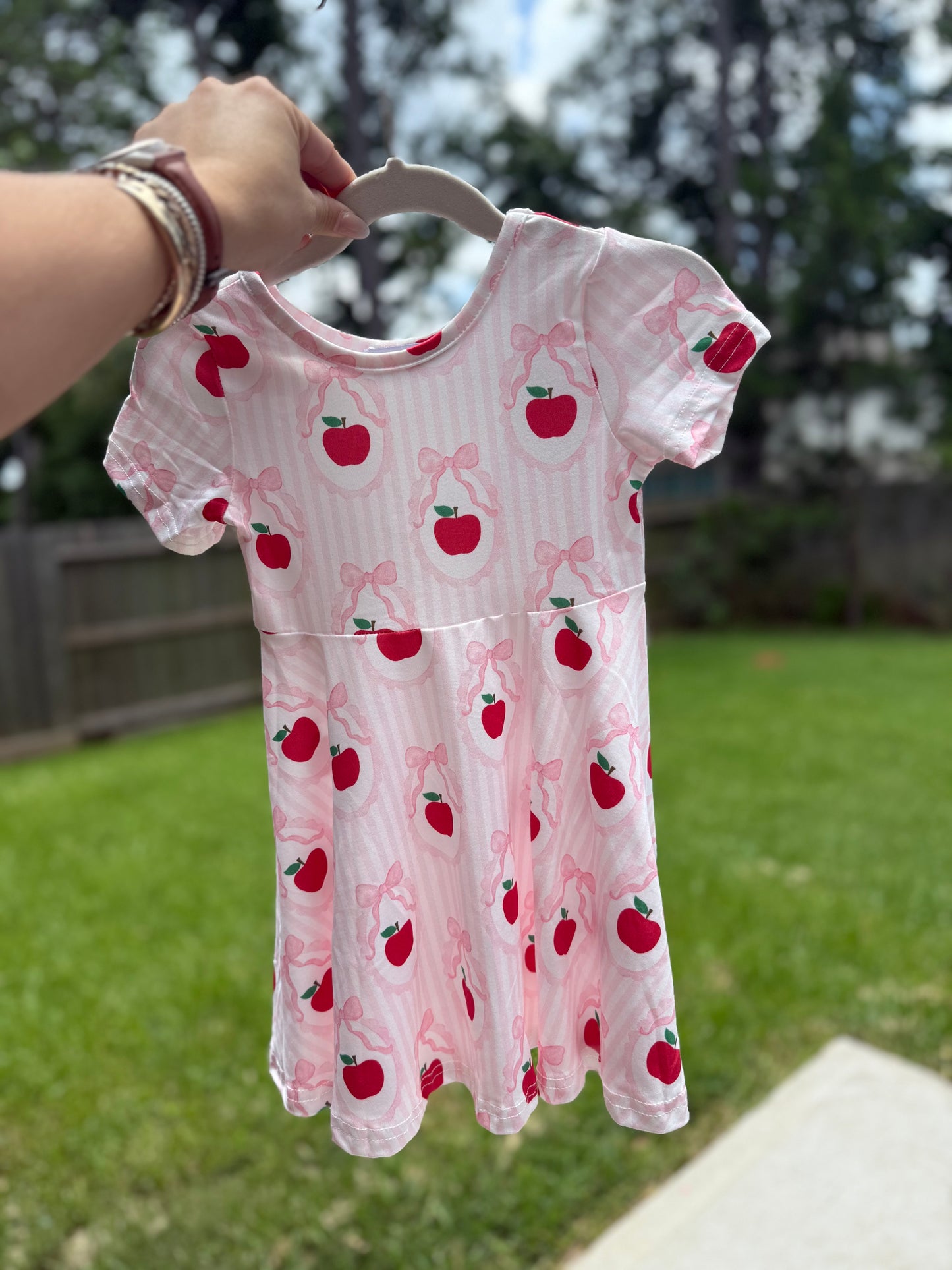 Apple coquette dress