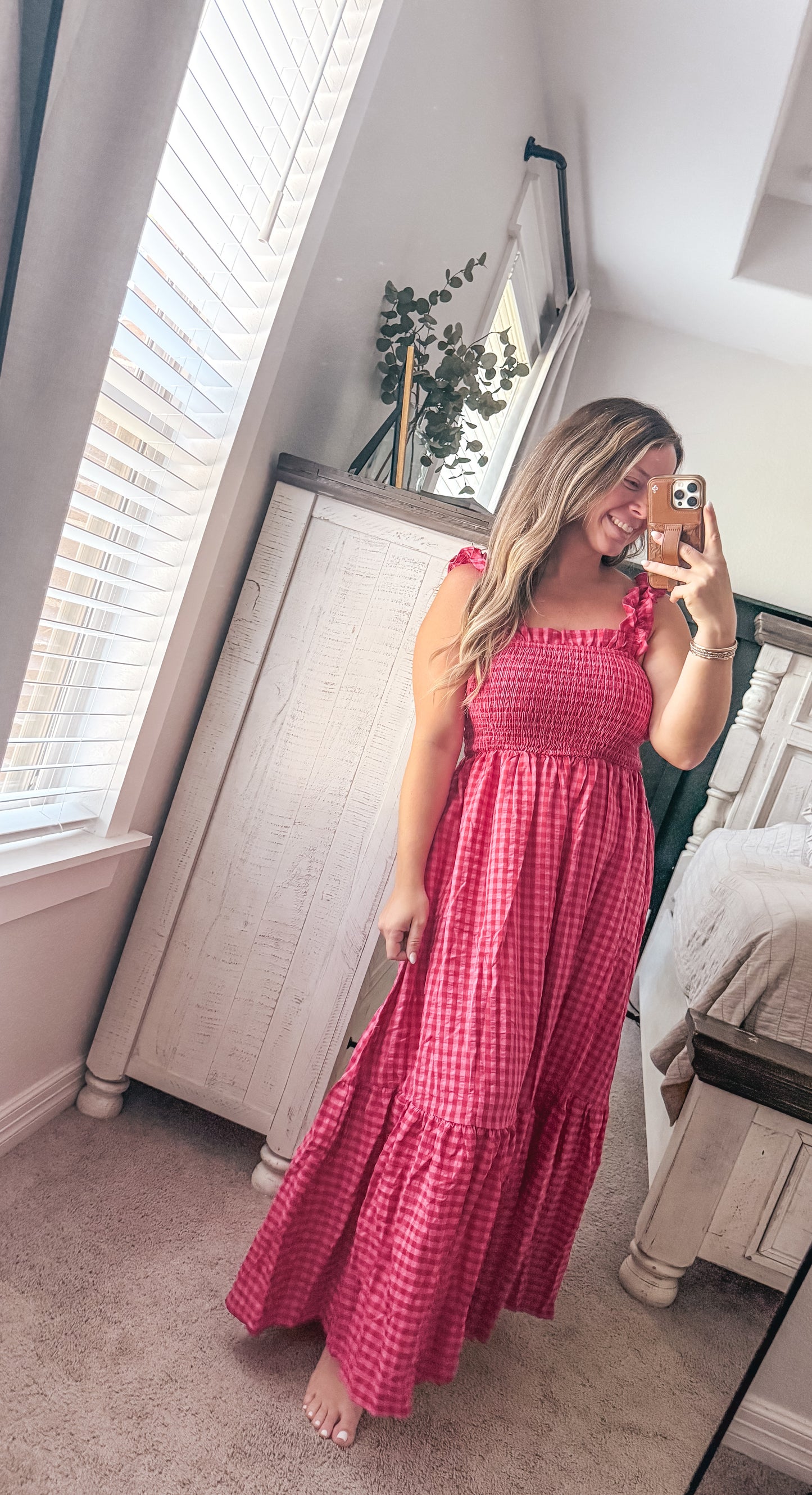 Gingham dress