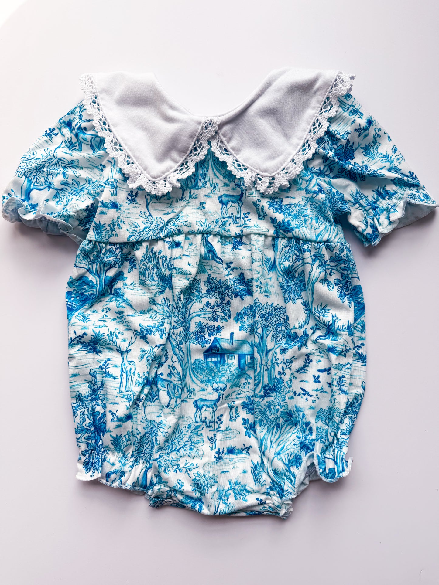 Blue willow bubble