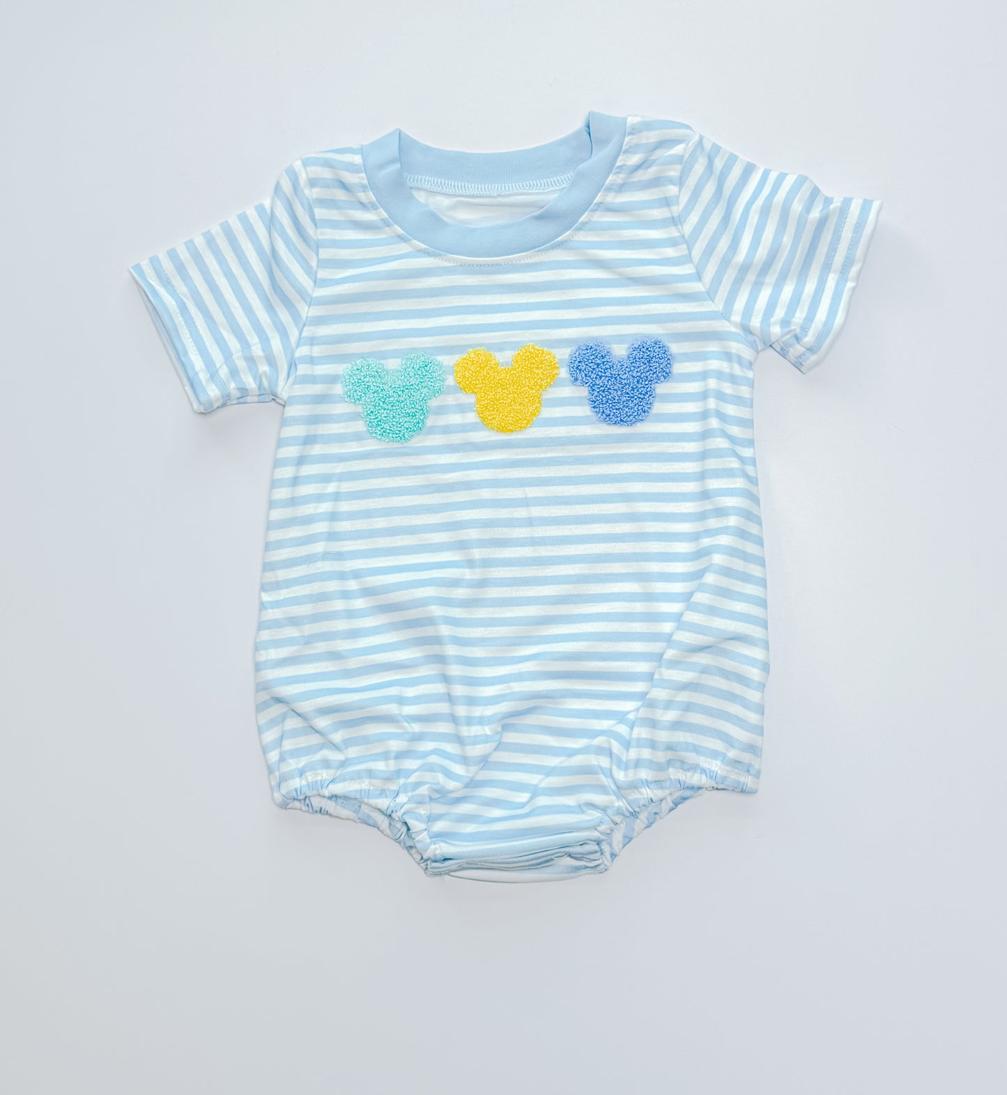 Blue stripe bubble