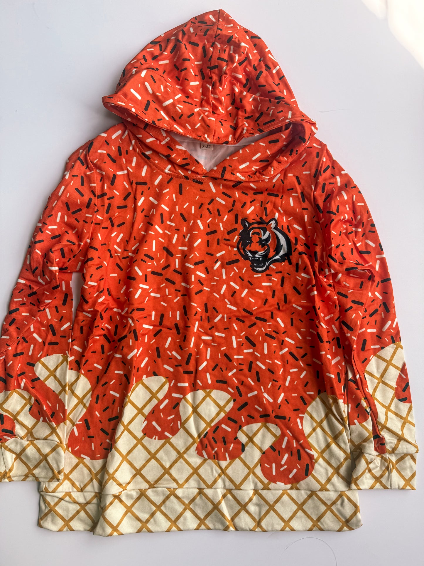 Orange IC hoodie (D1)