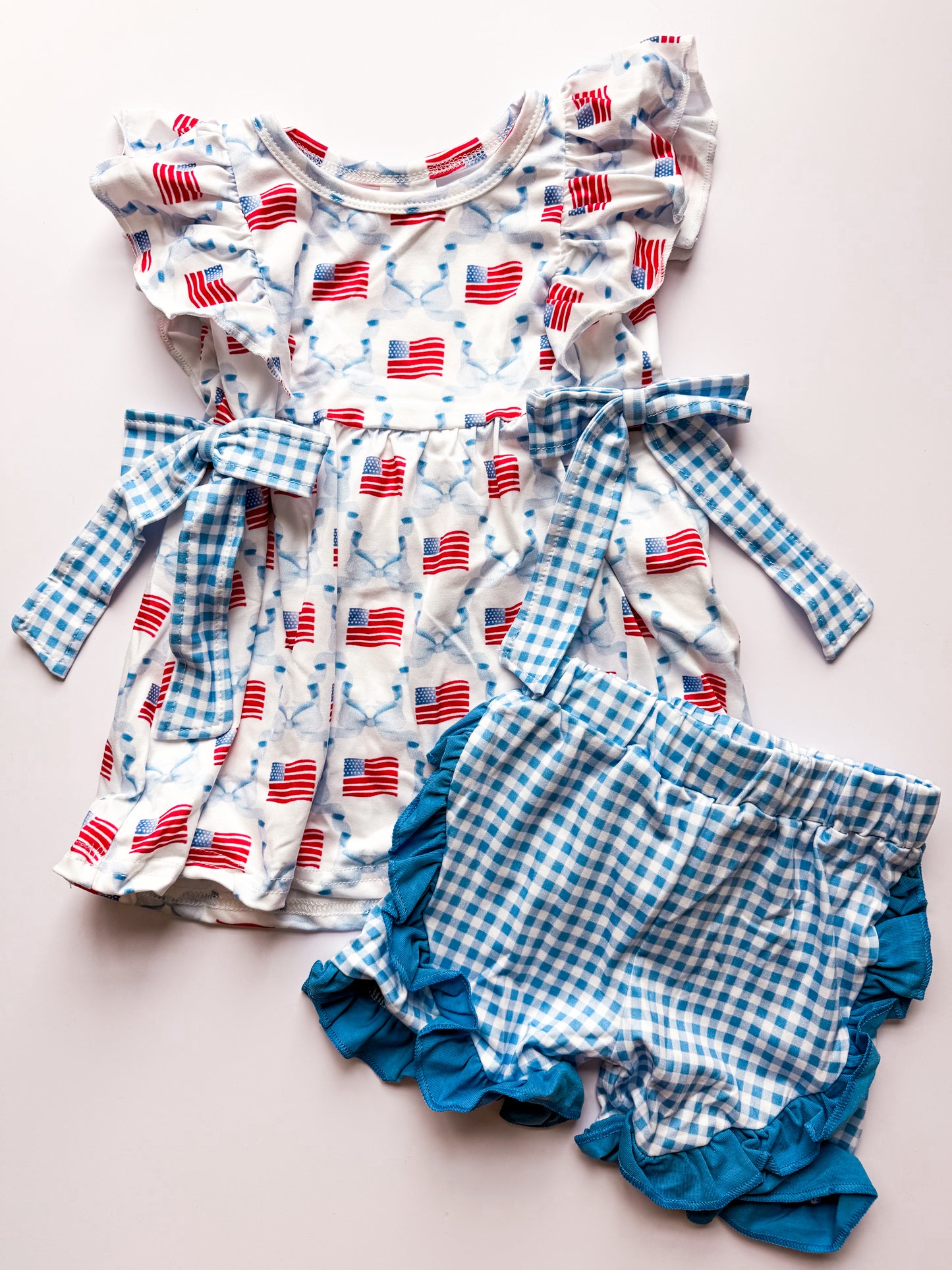 Flag gingham set (S1)