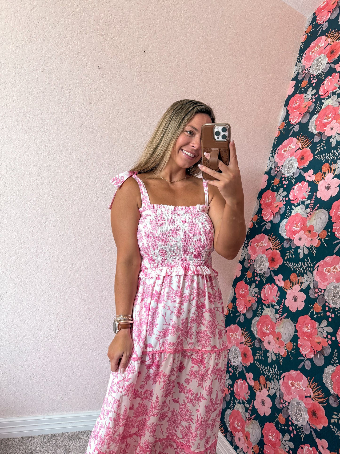 Sweetheart woven maxi dress