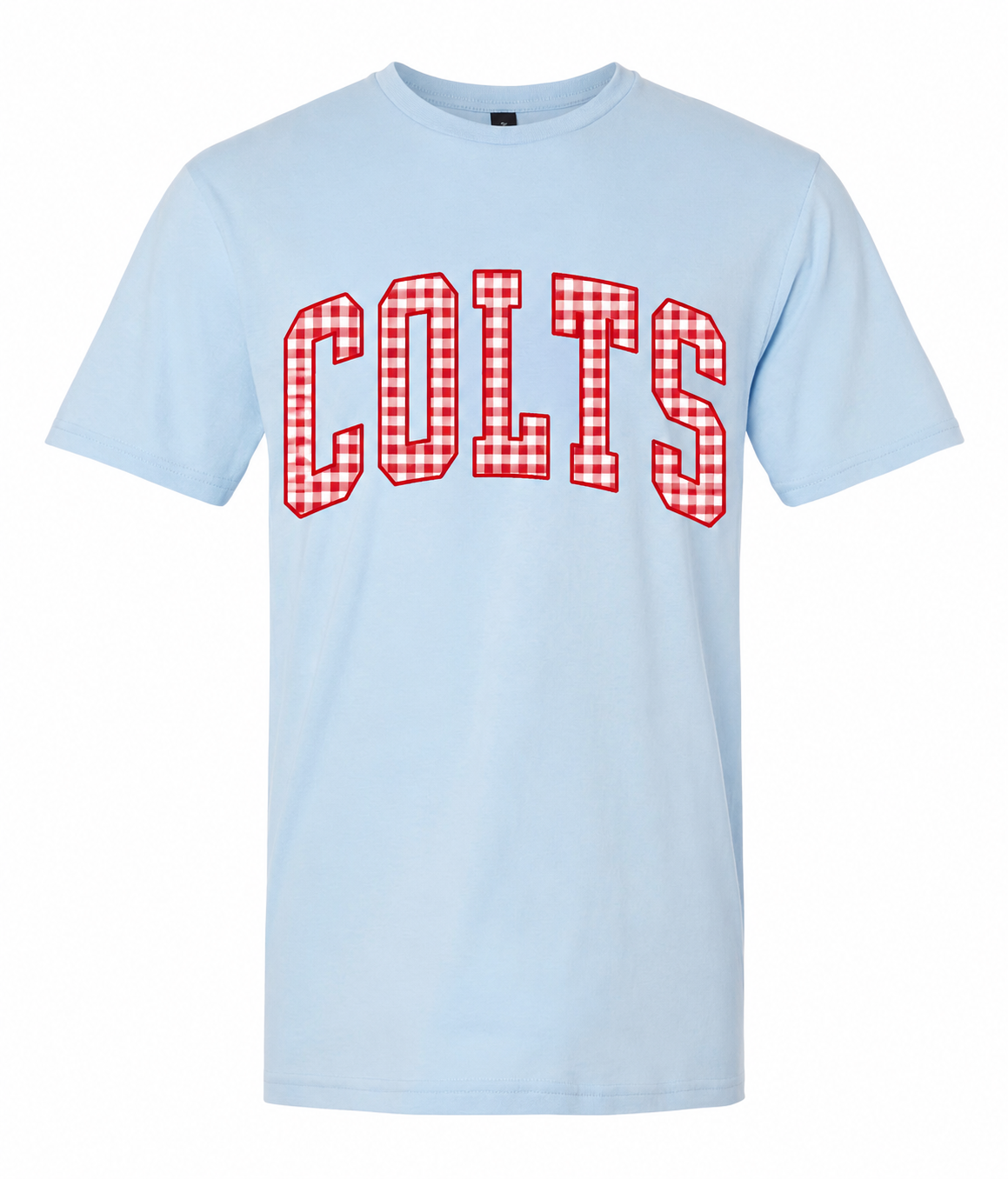 Gingham Colts tee