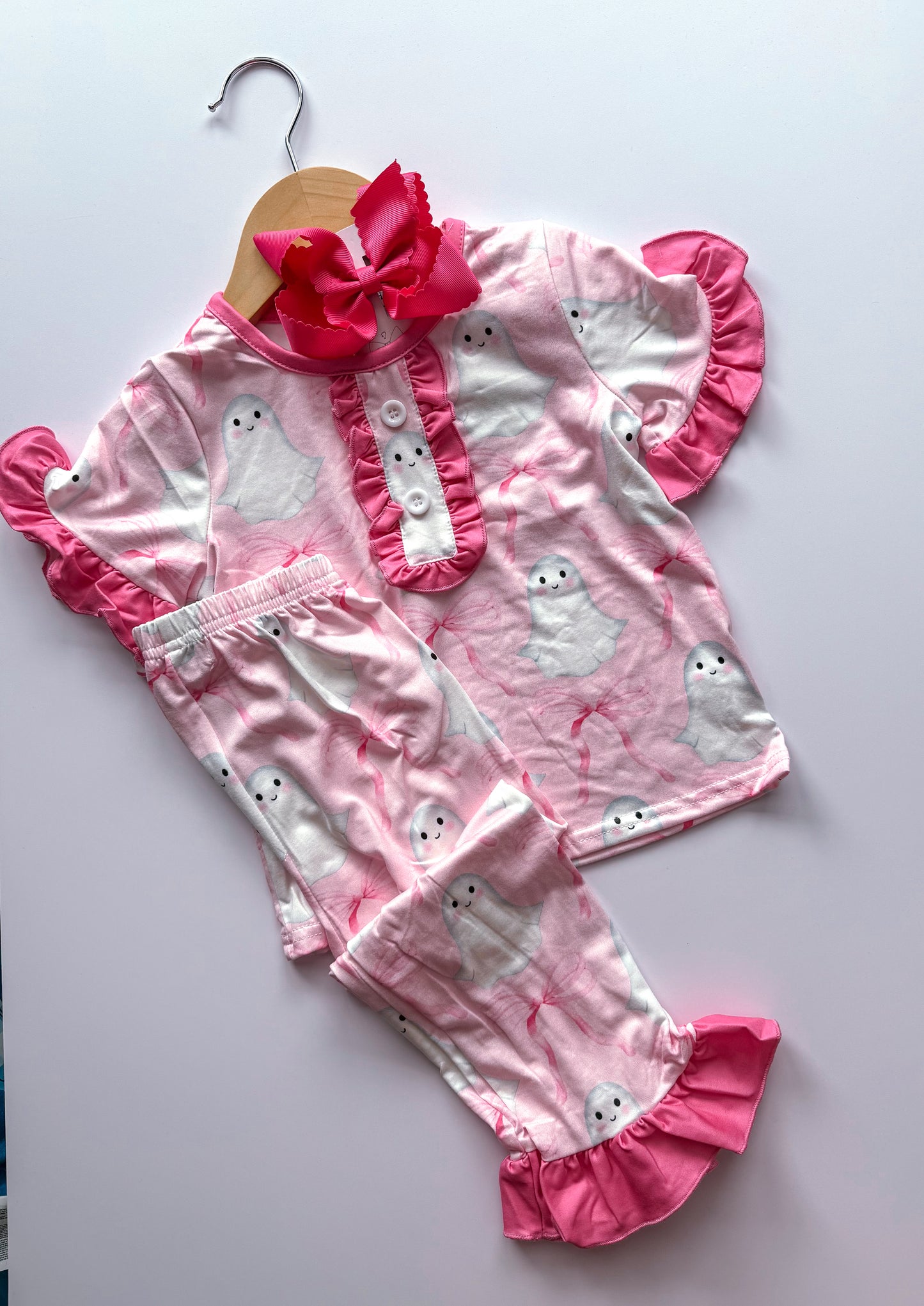 Pink ghost jammies