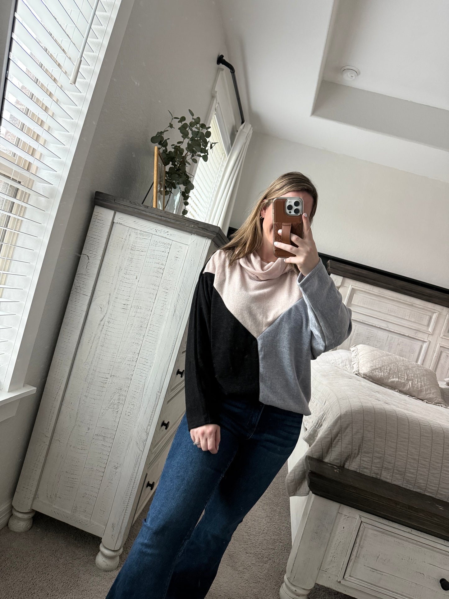 Colorblock top