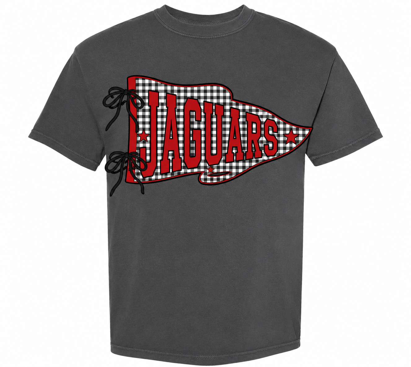 Red/Black Jaguars Pendant tee
