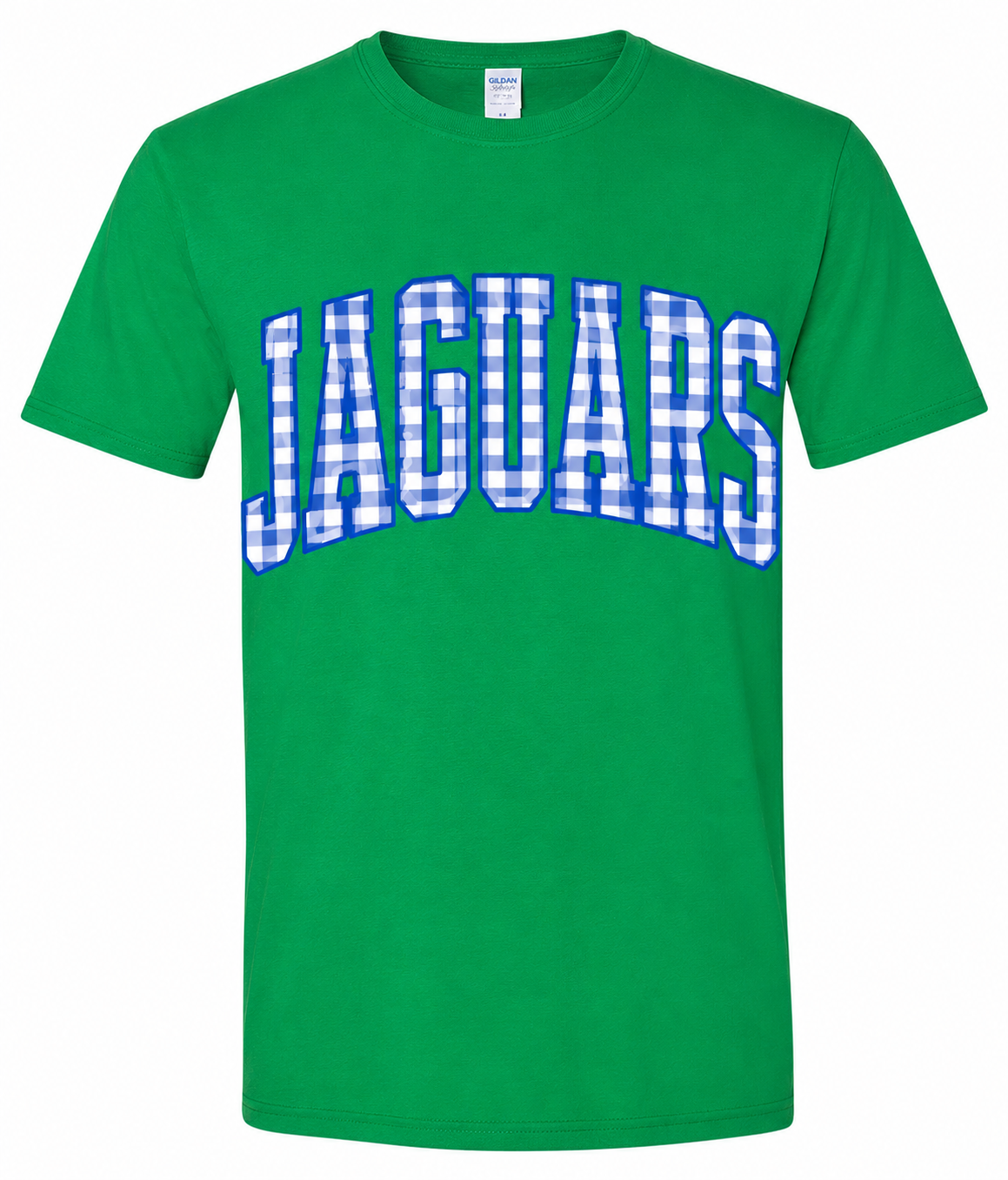 Gingham Jaguars tee