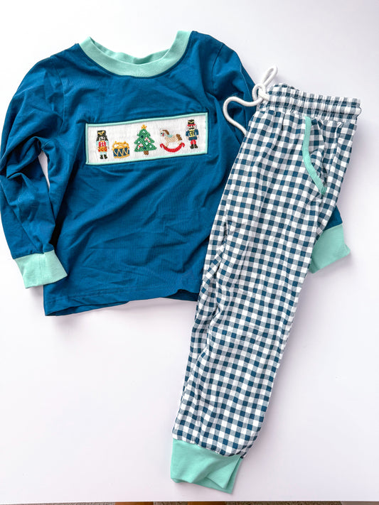 Smocked nutcracker