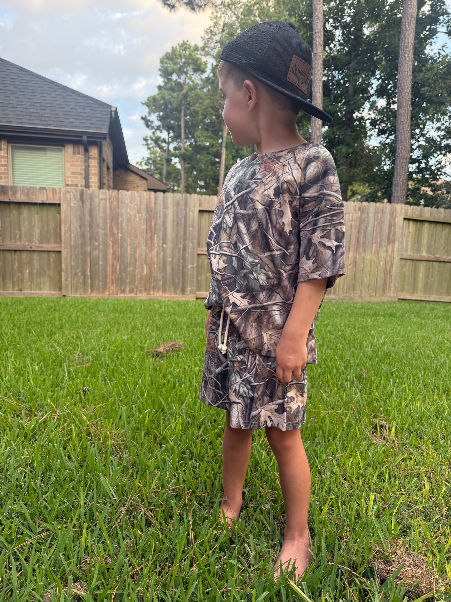 Brown camo set