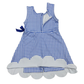 Royal scallop athletic dress *PREORDER closing 6/21*