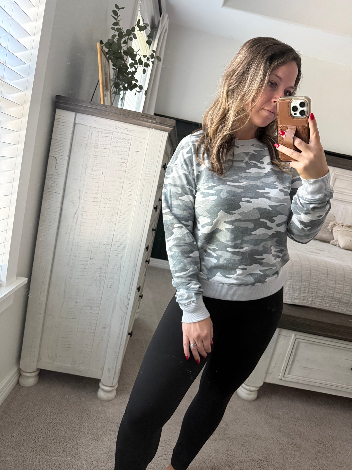 Camo sweatshirt