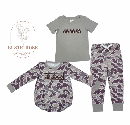 Camo turkey bubble/set *PREORDER - closing 9/27 ETA 3 weeks*