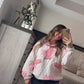Quilted pullover