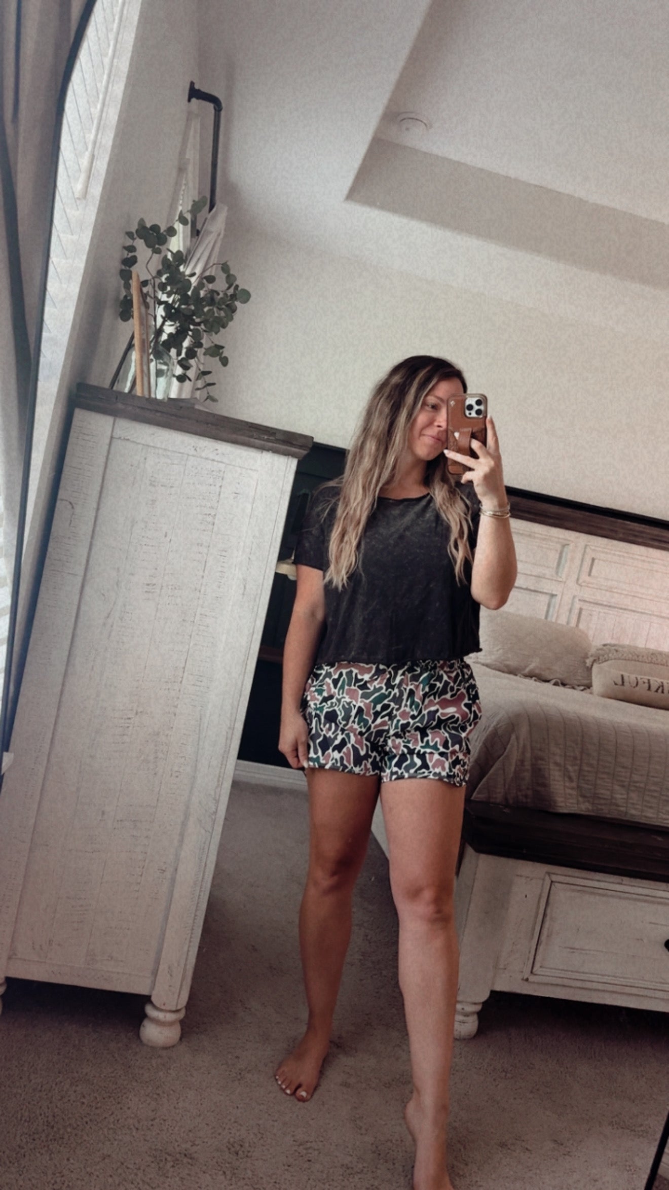 Trailside Camo Shorts 🦌