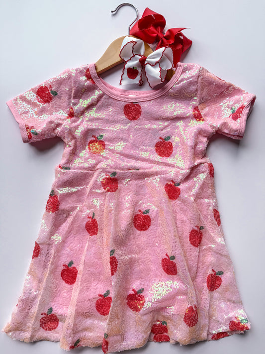 Apple sequins dress