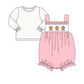 Pink gingerbread 2pc set