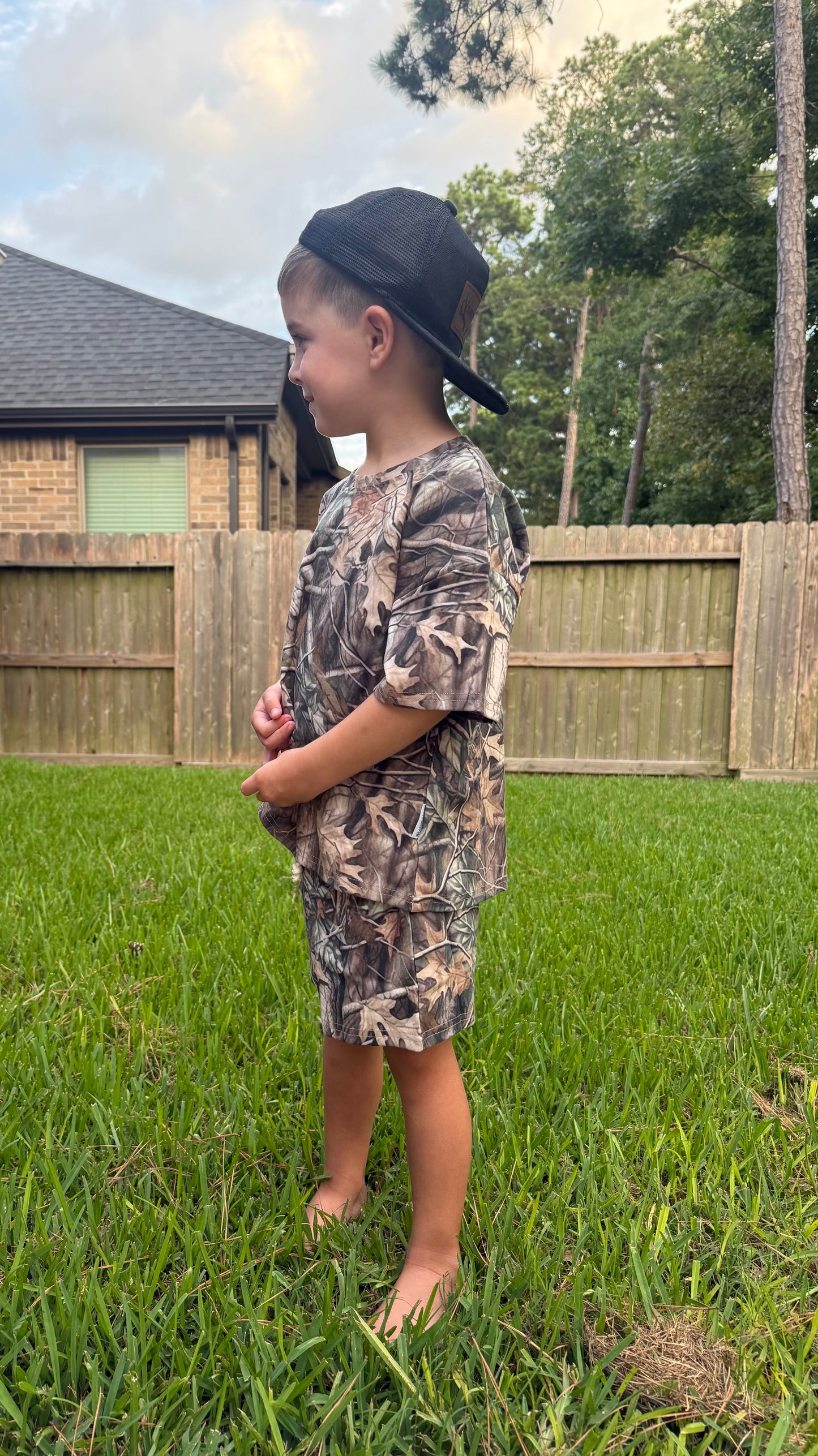 Brown camo set