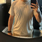 Tan blessed tee