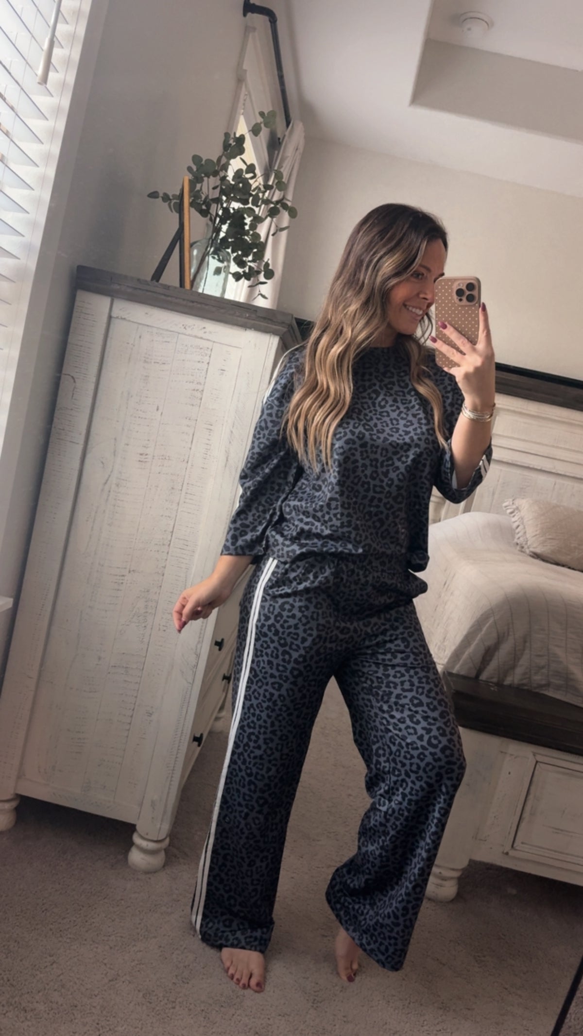 Black leopard set