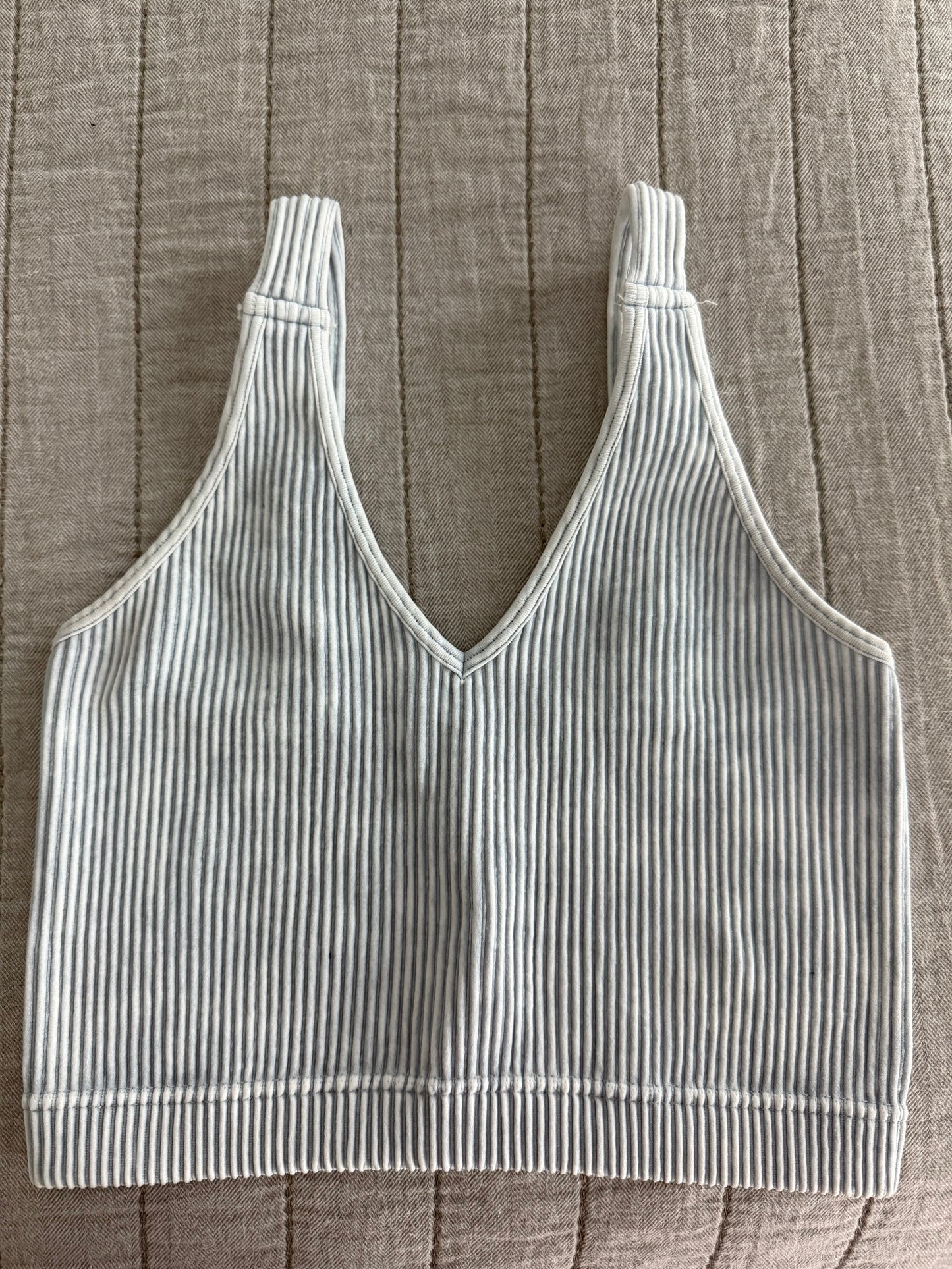 Ribbed top/bralette