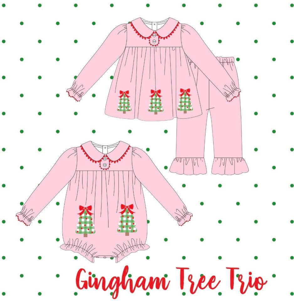 Gingham tree trio (PREORDER ETA NOVEMBER)