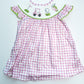 Smocked golf dress
