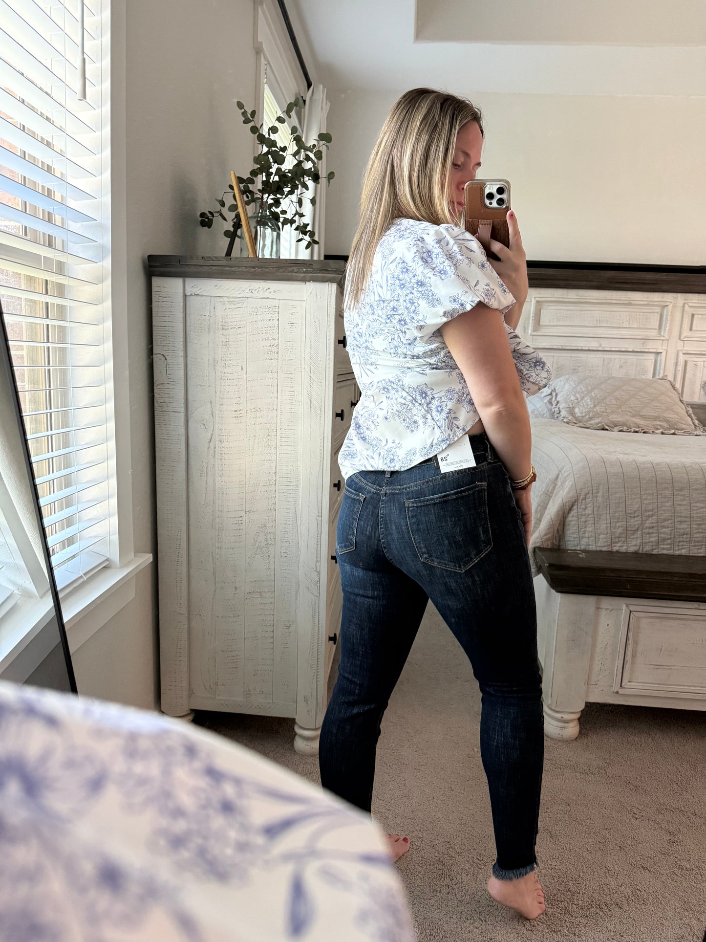 Kancan fray hem jeans