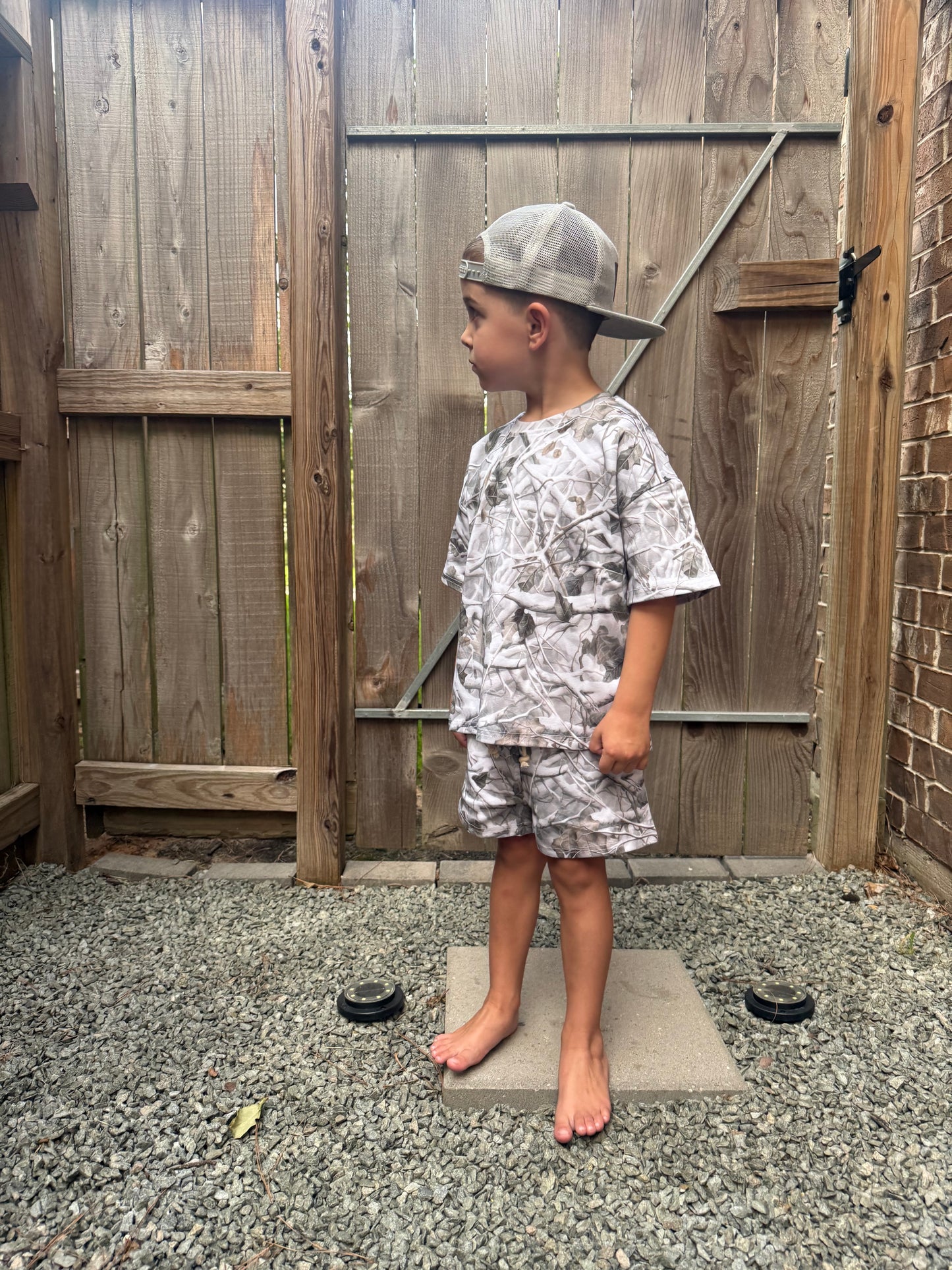 Grey camo set