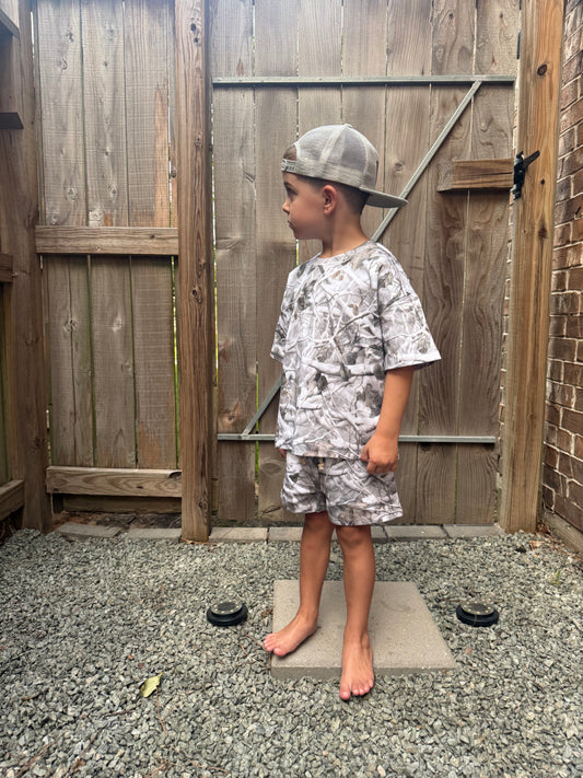 Grey camo set
