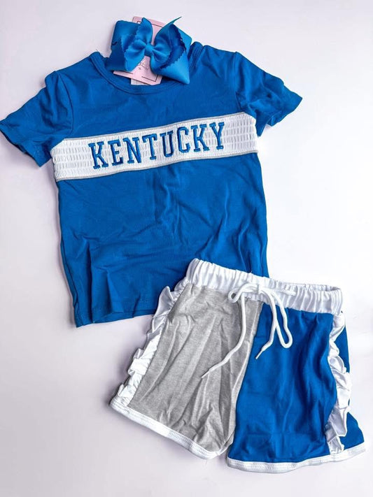 Kentucky ruffle colorblock set (S1)