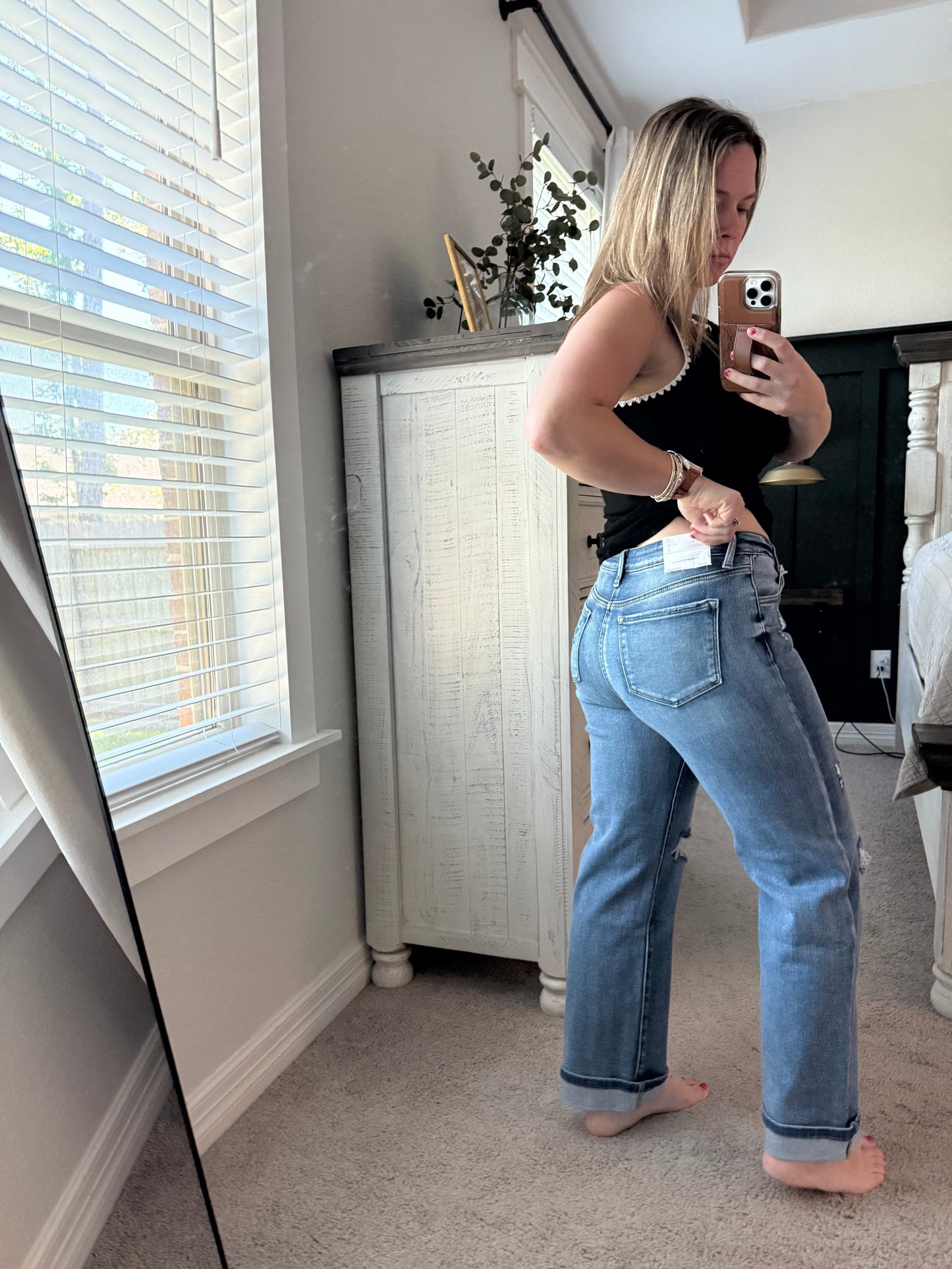 Kancan mid rise jeans