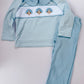 Blue turkey set