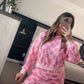 Pink checkered set