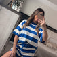Stripe sweater lounge set