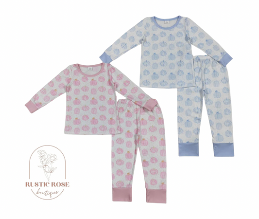 Pumpkin jammies *PREORDER - closing 9/27 ETA 3 weeks*