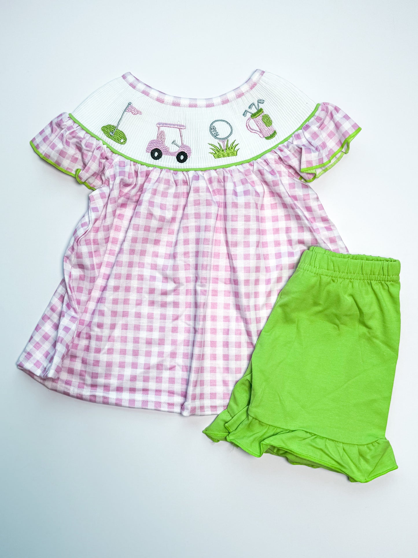 Pink golf set