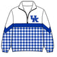 Blue checkered zip - PREORDER eta September)