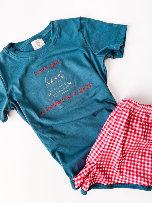 Bushel & a peck shorts set
