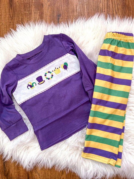 Mardi Gras stripe set