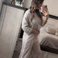 Tan leopard set