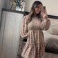 Floral mini dress